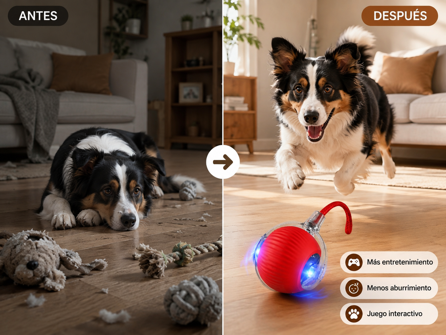 FunBall: Juguete interactivo para perros y gatos