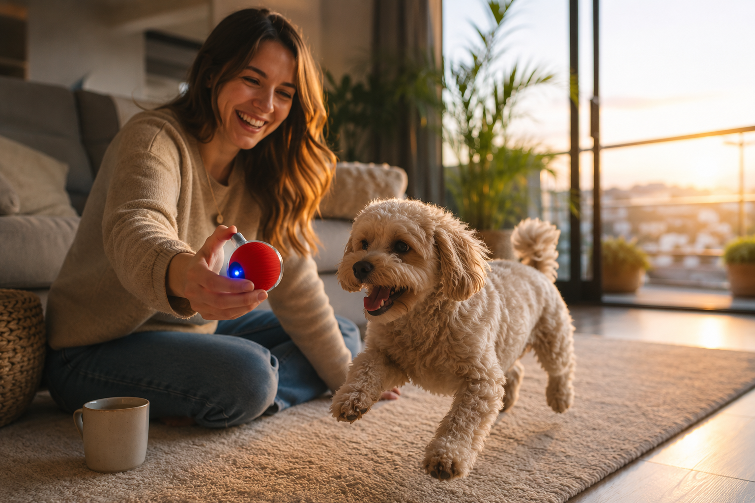 FunBall: Juguete interactivo para perros y gatos